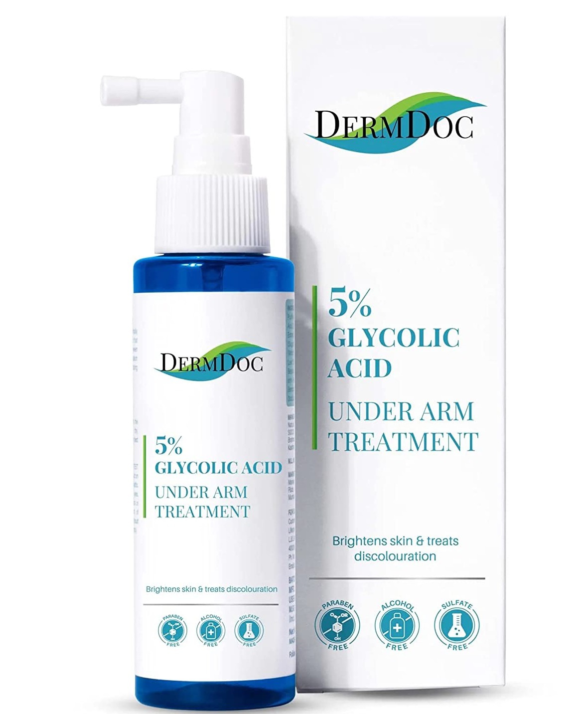 DermDoc 5% Glycolic Acid Underarm Treatment
