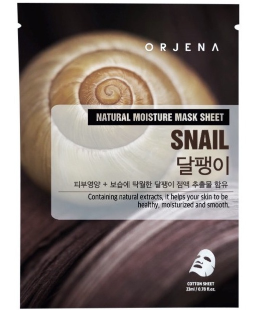 Orjena Natural Moisture Sheet Mask Snail