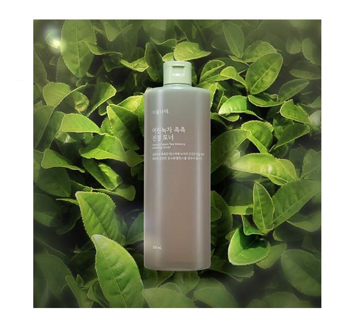 Shingmulnara Young Green Tea Watery Calming Toner