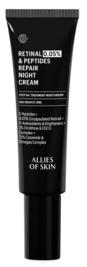 Allies of Skin Retinal 0.05 % & Peptide Repair Night Cream