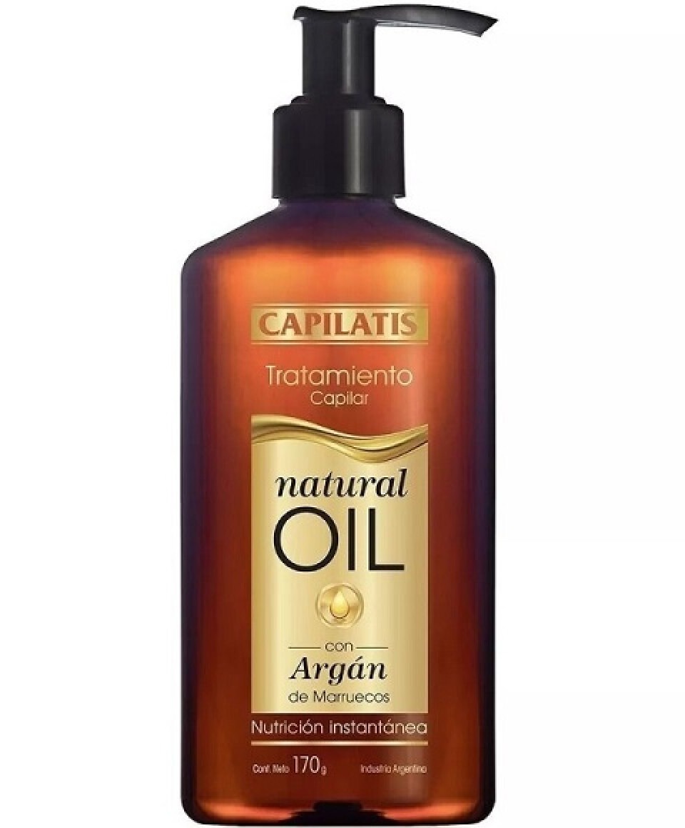 Capilatis Tratamiento Capilar Con Argán De Marruecos, Línea Natural Oil