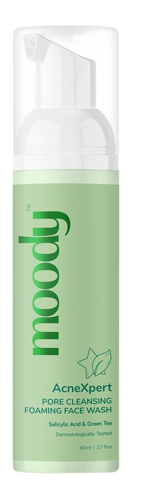 Moody Acnexpert Foaming Face Wash Salicylic Acid & Green Tea