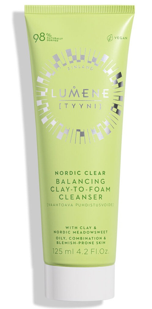 Lumene Tyyni Nordic Clear Balancing Clay-to-Foam Cleanser