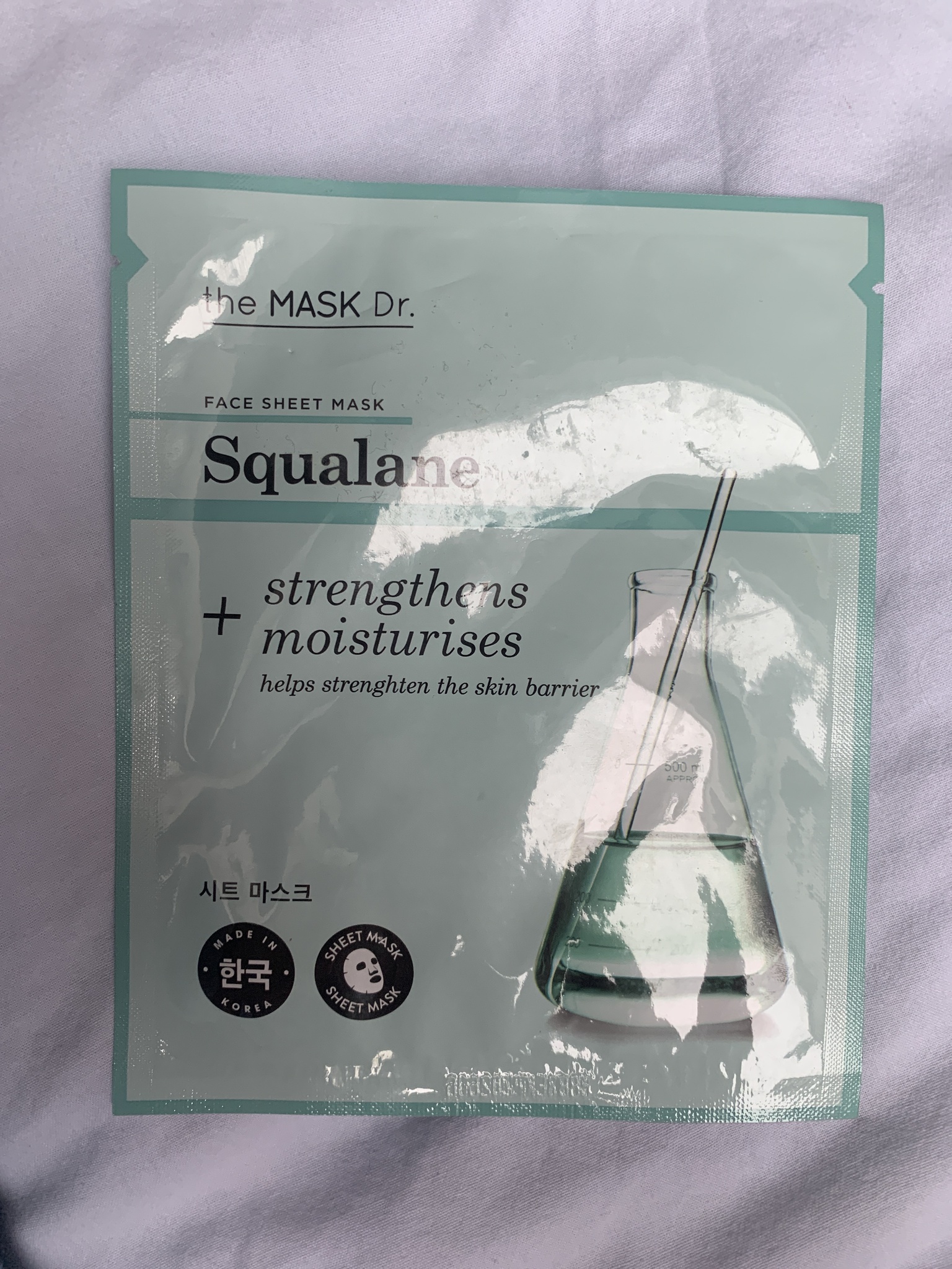 the mask dr. Face Sheet Mask Squalane