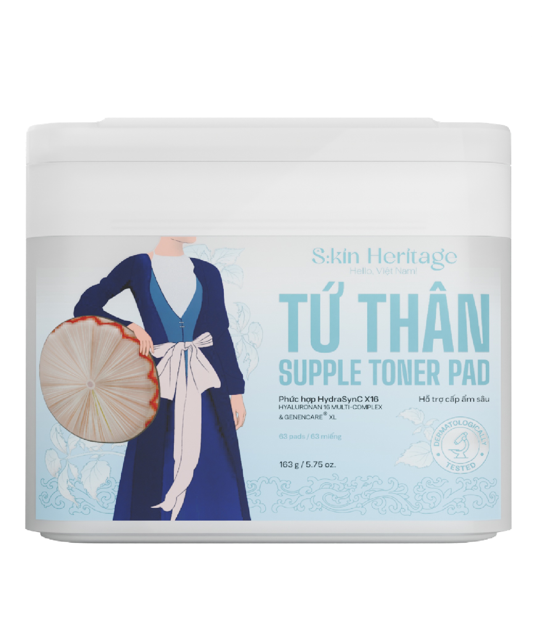 S:kin Heritage Tứ Thân Supple Toner Pad