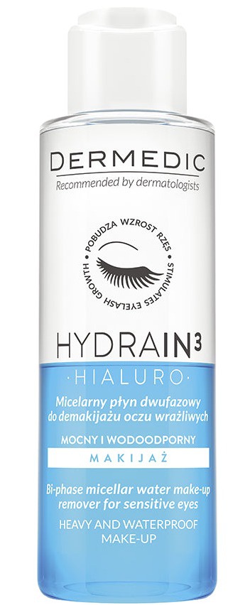 Dermedic Hydrain³ Hialuro Bi-Phase Micellar Water Make-Up Remover