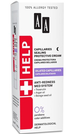 AA Help Anti-Redness Med System Protective Cream