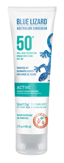 Blue Lizard Active Mineral-based Sunscreen SPF 50+
