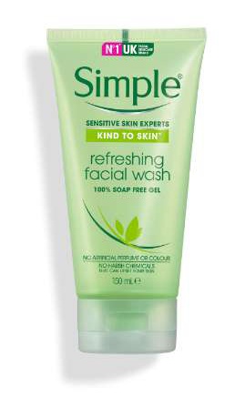 Simple Kind To Skin Refreshing Face Wash