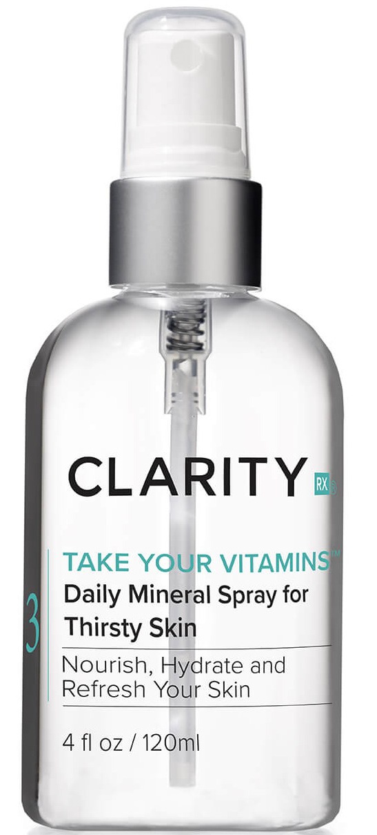 Clarity Rx Take Your Vitamins Daily Mineral Spray For Thirsty Skin