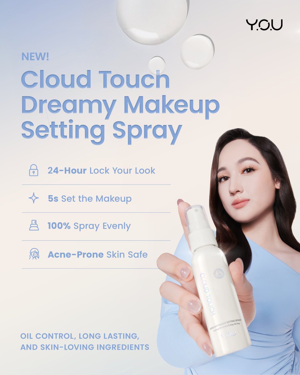 Y.O.U. Cloud Touch Dreamy Makeup Setting Spray