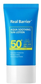 Real Barrier Aqua Soothing Sun Lotion SPF50+ Pa++++