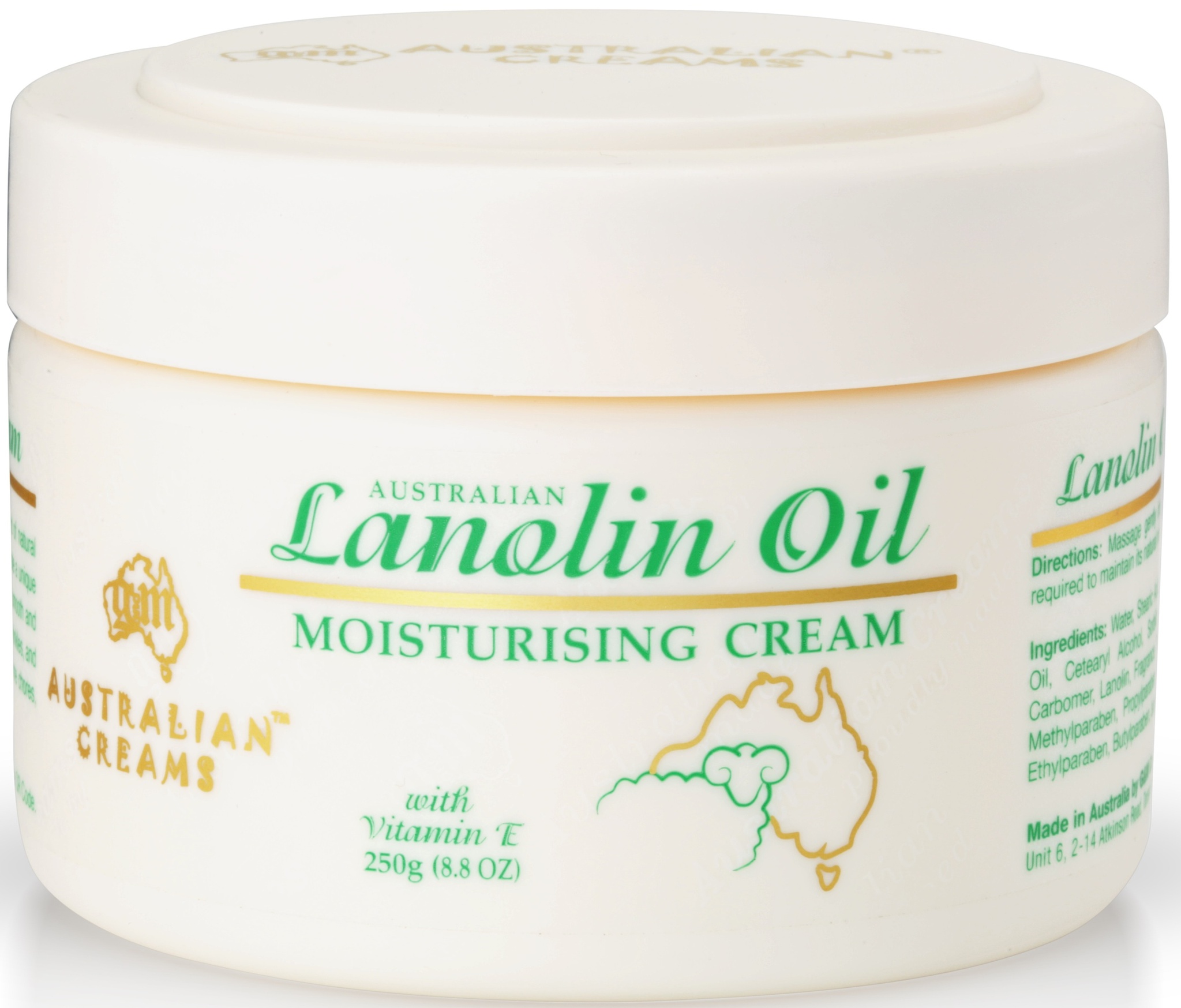 G & M Cosmetics Australian Lanolin Oil Moisturising Cream