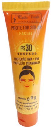 Matto Verde Protetor Solar Facial FPS 30