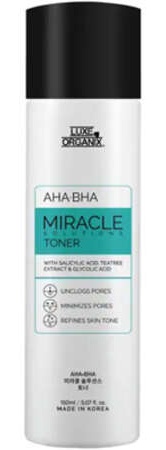 Luxe Organix AHA BHA Miracle Toner