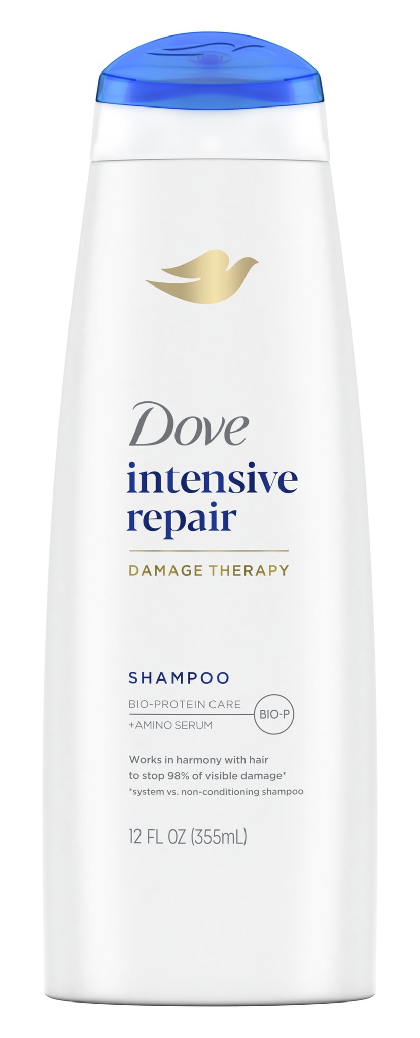 Dove Nourishing Intensive Repair Daily Shampoo For Damaged Hair With Bio-protein Care