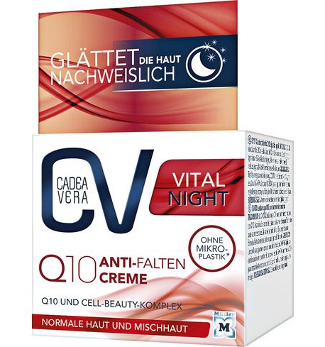 CadeaVera CV Vital Night Q10 Anti-Falten Creme