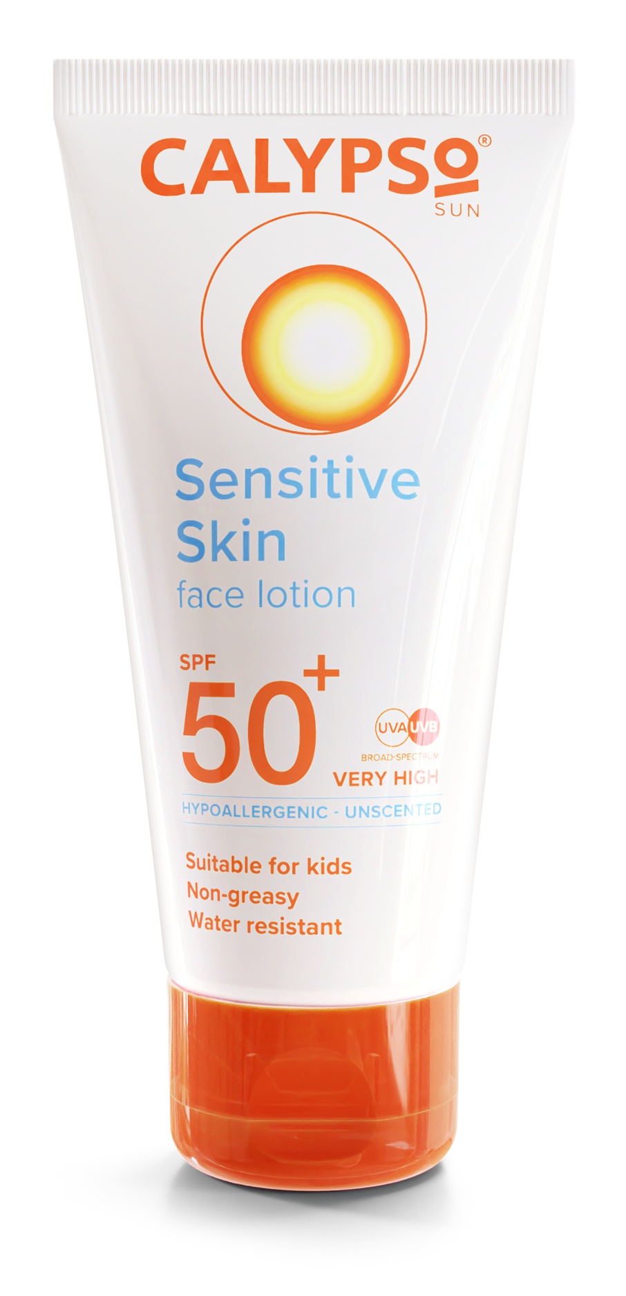 Calypso Sensitive Skin Face Sun Lotion SPF 50+