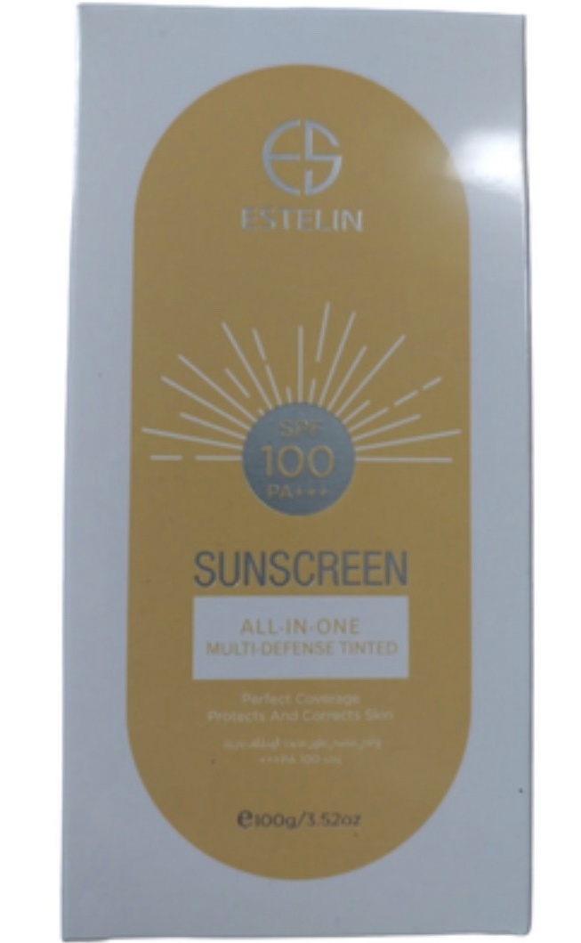 Estelin Sunscreen All-in-one Multi-defense Tinted SPF 100 Pa+++