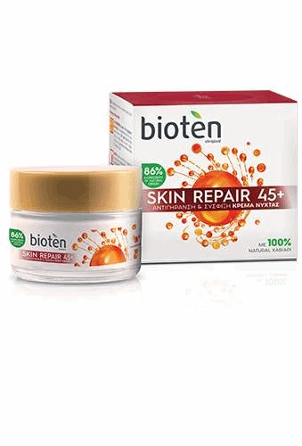 Bioten Skin Repair 45+ Anti Wrinkle And Firming Night Cream