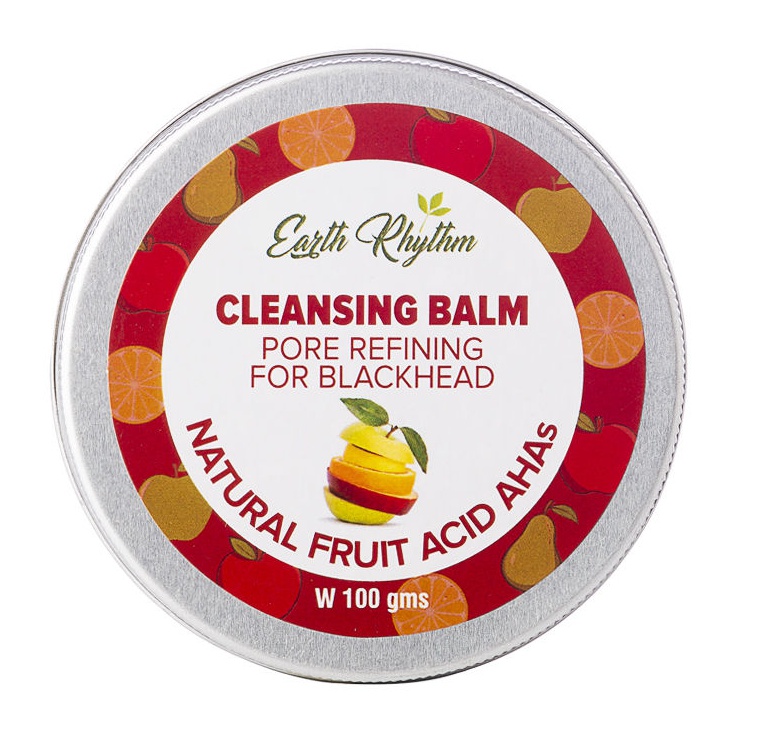 Earth Rhythm Pore Refining Cleansing Balm With Natural Fruit Acids - AHAs