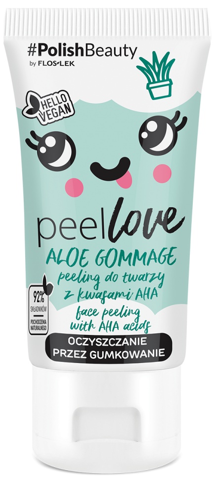 Floslek Peel Love Aloe Gommage Face Peeling With AHA Acids