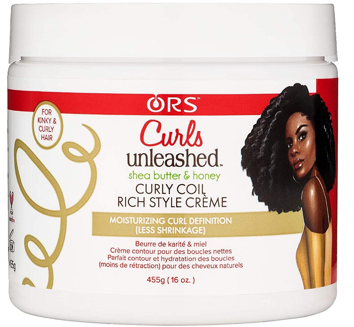 Ors  Shea Butter & Honey Curly Coil Rich Style Cream