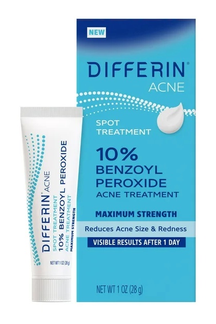 Differin 10% Benzoyl Peroxide Spot Treatment