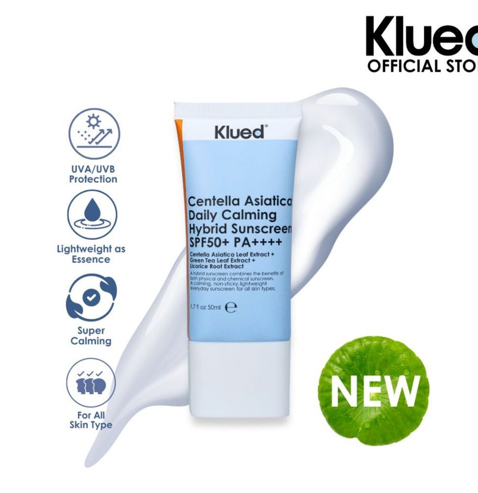 Klued Centella Asiatica Daily Calming Hybrid Sunscreen