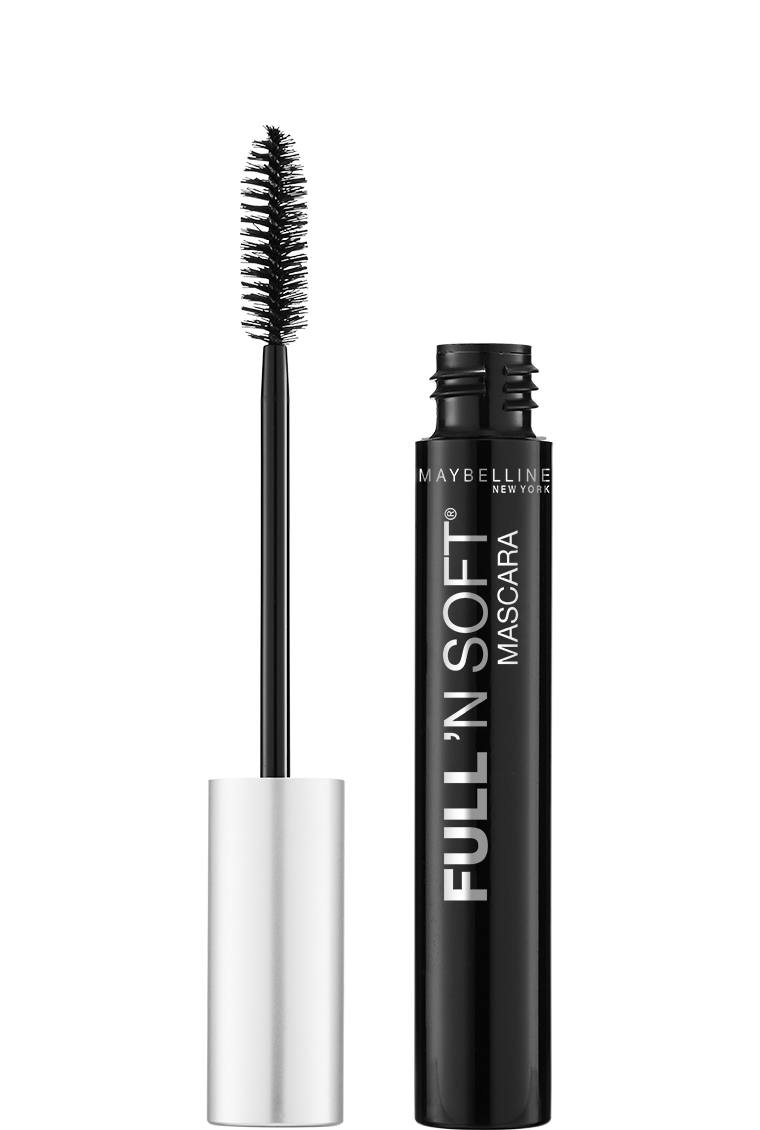 Maybelline New York Full 'N Soft Washable Mascara, Very Black