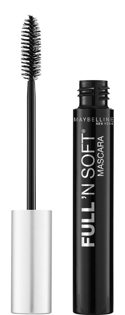 Maybelline New York Full 'N Soft Washable Mascara, Very Black