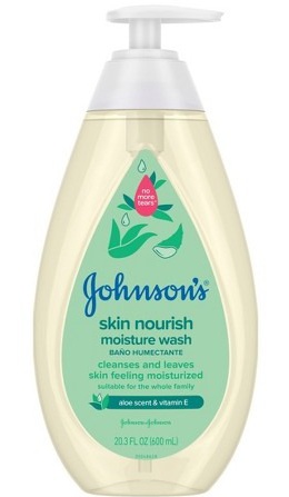 Johnson & Johnsons Johnson's Skin Nourish Moisturizing Wash
