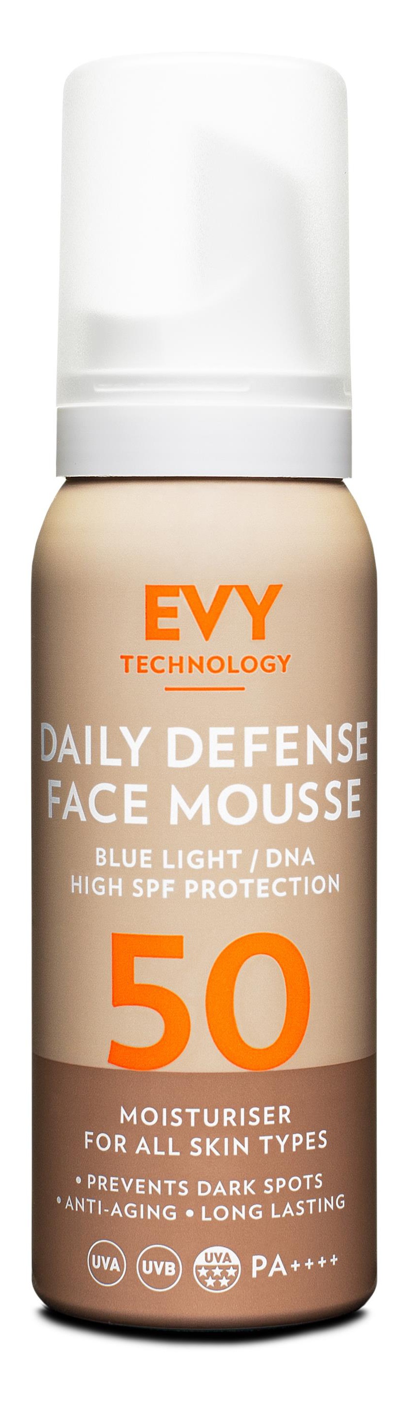 Evy Daily Defense Face Mousse Spf 50