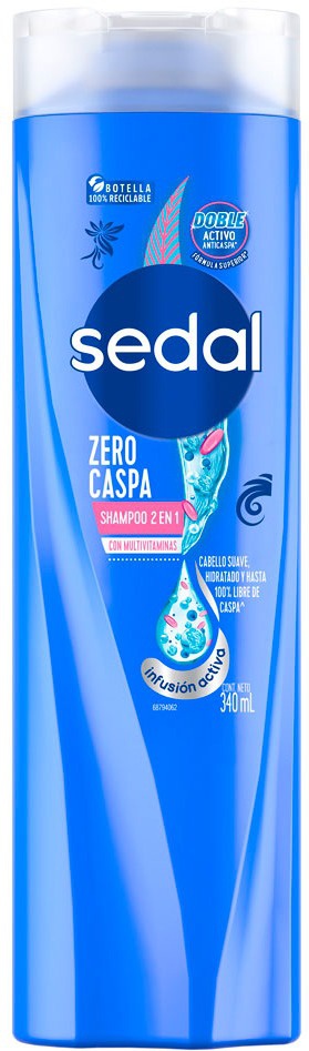 Sedal Co-creations Shampoo Sedal Zero Caspa 2 En 1