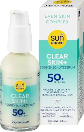 SUNdance Clear Skin+ Sun-protection Serum SPF50+