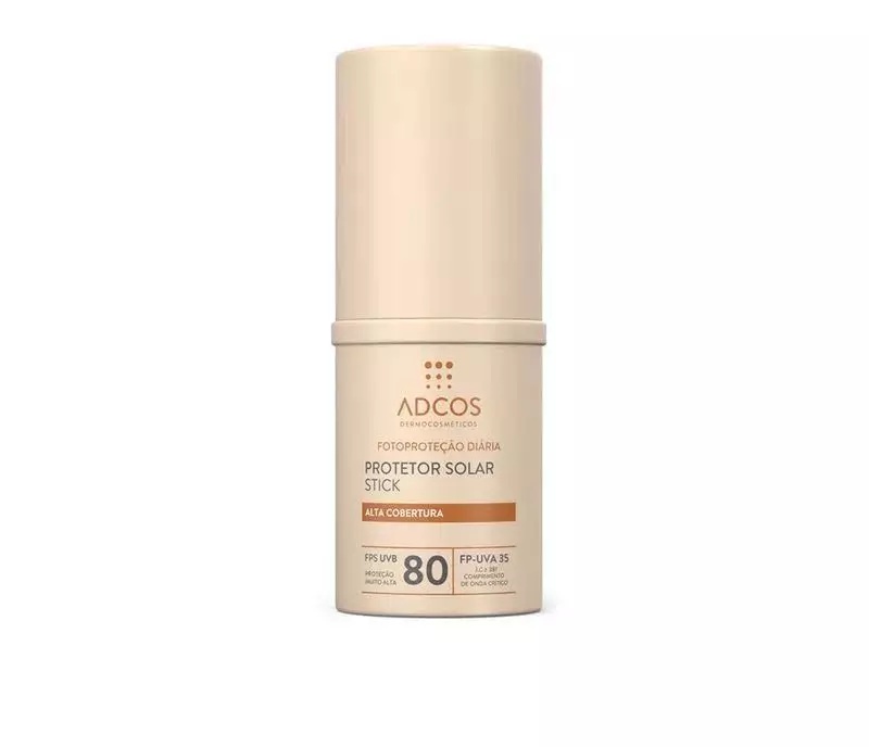 ADCOS Protetor Solar Facial Base Stick FPS 80