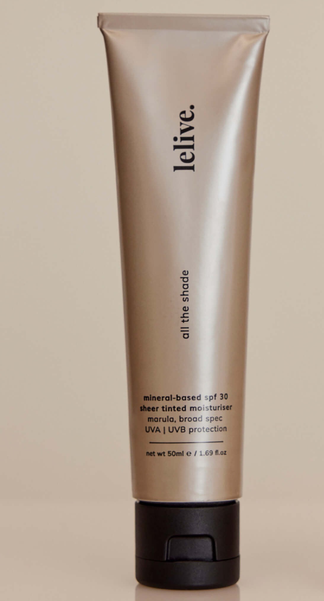 Lelive All The Shade | SPF 30 Sheer-tinted Moisturiser