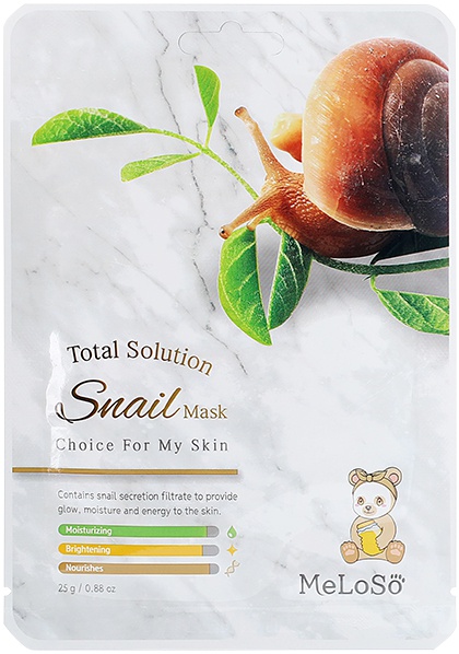 Meloso Total Solution Snail Mask