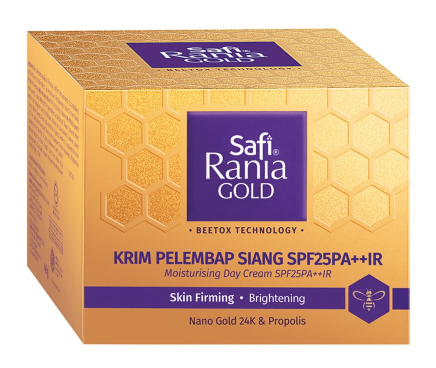 Safi Rania Gold Krim Pelembap Siang Spf25Pa++Ir