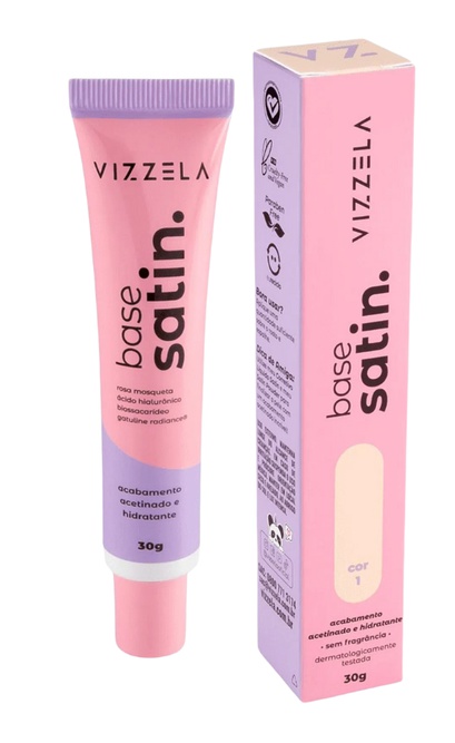 Vizzela Base Líquida Satin