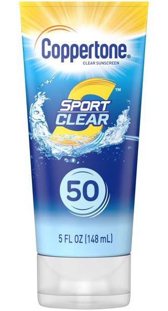 Coppertone Sport Clear SPF 50 Lotion