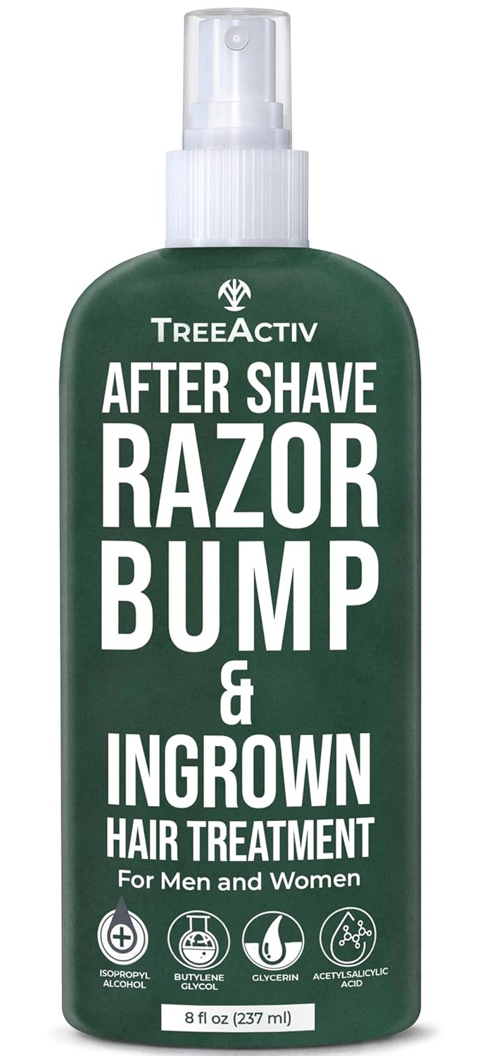 TreeActiv Aftershave Razor Bump & Ingrown Hair Treatment