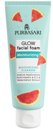 Purbasari Glow Facial Foam Moisturizing Cleanser
