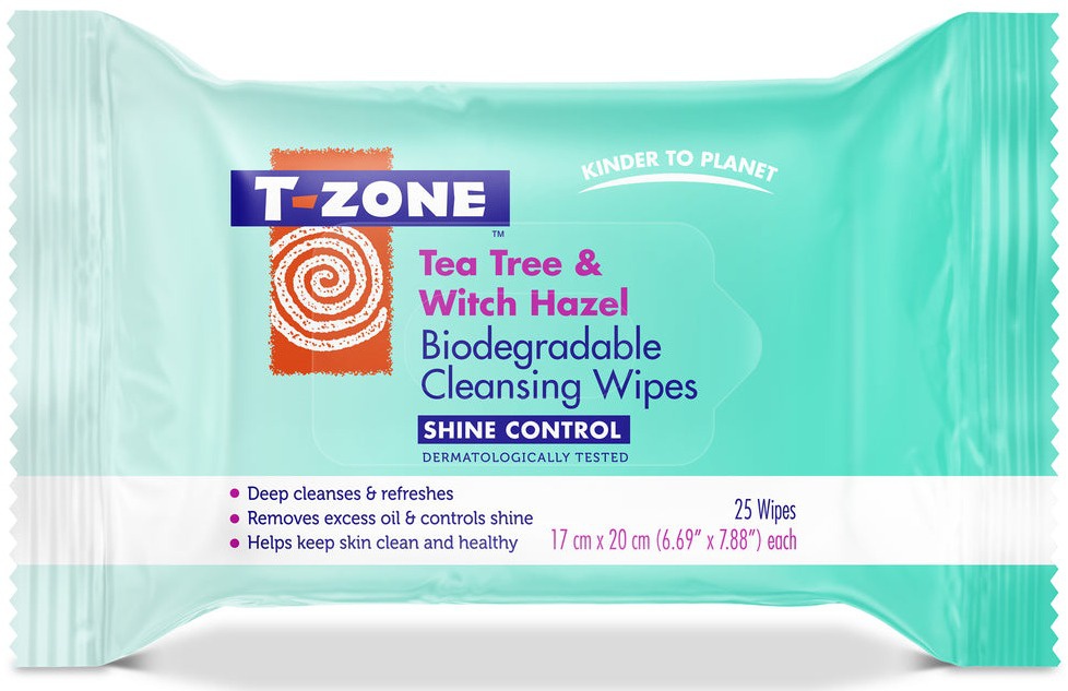 T-Zone Tea Tree And Witch Hazel Cleansing Wipes