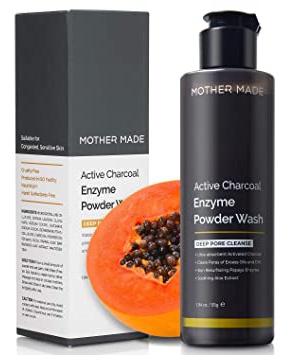 MOTHER MADE Active Charcoal Enzyme Powder Wash