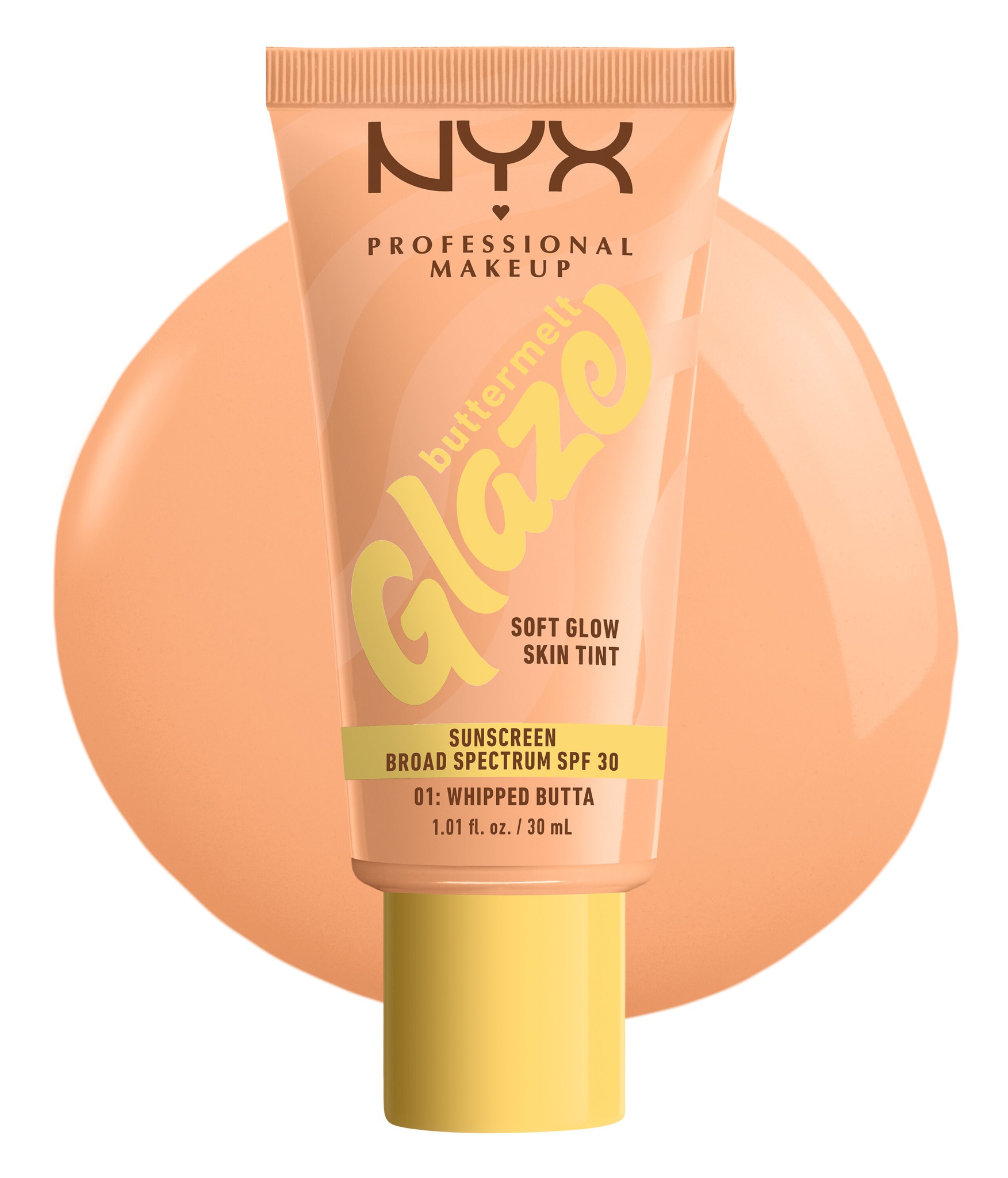 NYX Cosmetics Buttermelt Glaze Soft Glow Skin Tint SPF 30