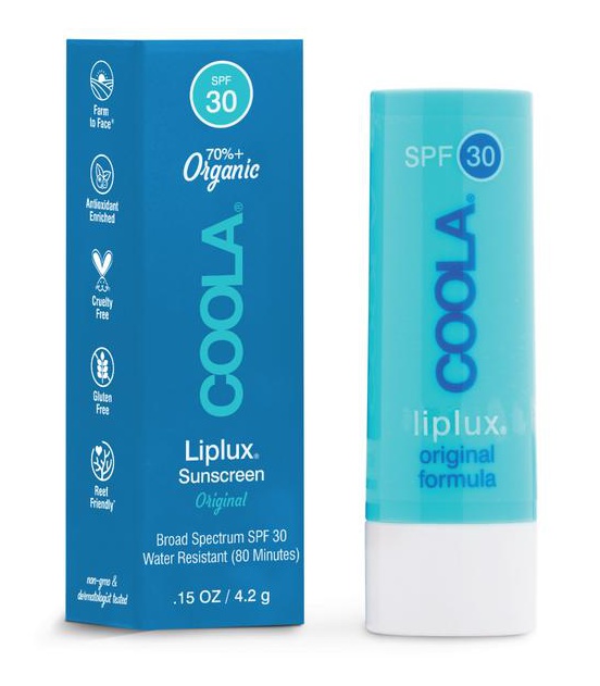 Coola Liplux Organic Lip Balm Sunscreen Spf 30