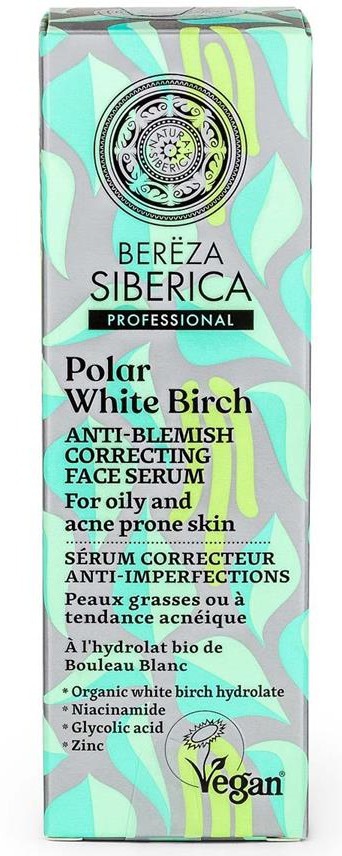 Natura Siberica Berëza Anti-blemish Correcting Face Serum