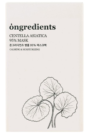 Ongredients Centella Asiatica 95% Mask Sheet