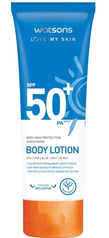 Watsons Love My Skin Very High Protection Sunscreen Body Lotion SPF50+ Pa++++